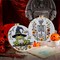 Halloween Embroidery Kit, Halloween Cross Stitch Kit, 4 Set, Adults, Unisex, 6 Inch, Non-Foldable
